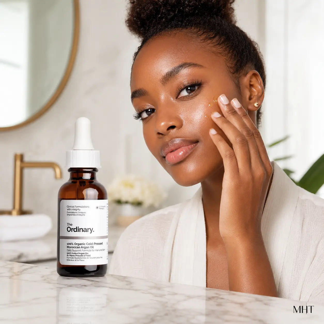 Huile Visage The Ordinary Argan Marocain Bio Pressée à Froid — 30 ml