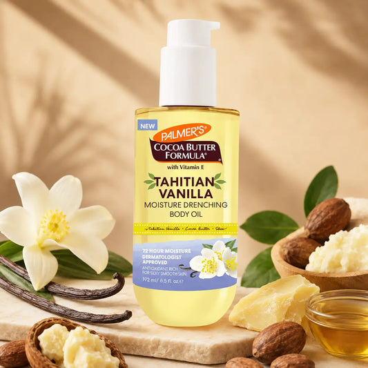 Huile corps hydratante Palmer's Tahitian Vanilla — 192 ml