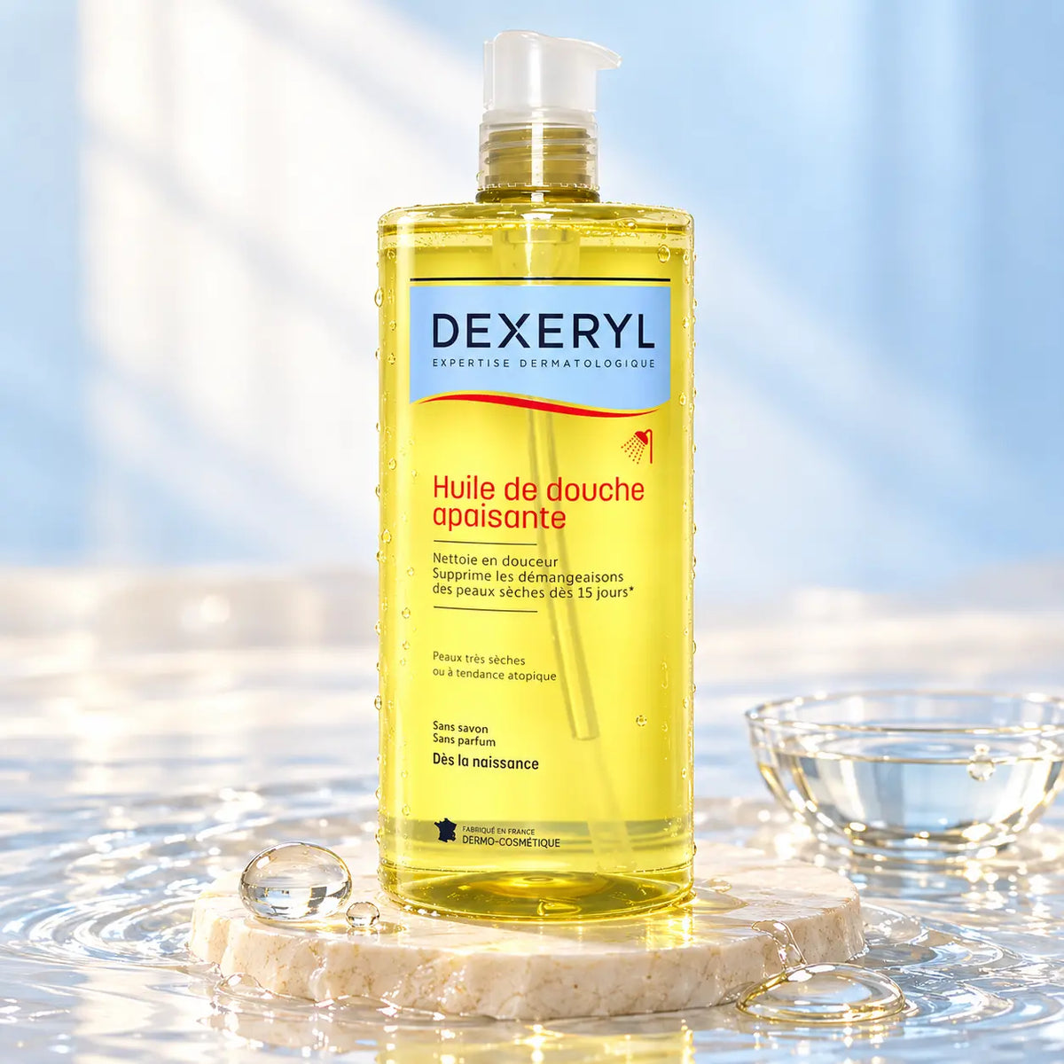Huile de Douche Apaisante Dexeryl — 1 L