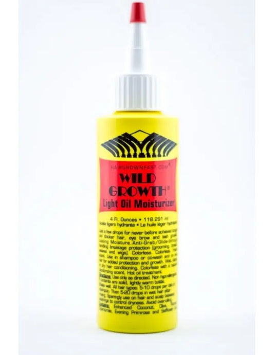 Huile de croissance capillaire "Wild Growth" Light 118 ML MHT MULTI SERVICES