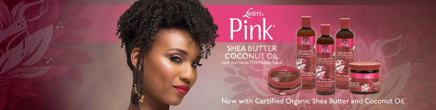 Huile de noix de coco au beurre de karité rose Luster's Super Moisturizing Curl Definer 312ML LUSTER'S