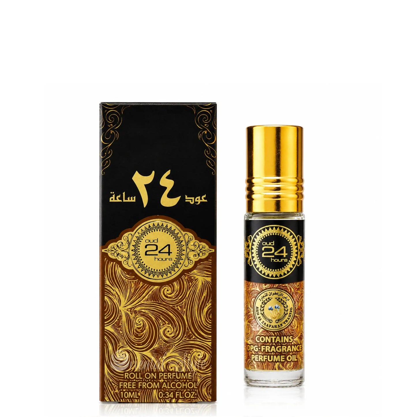 Ard Al Zaafaran Oud 24 Hours huile de parfum roll-on 10 ml