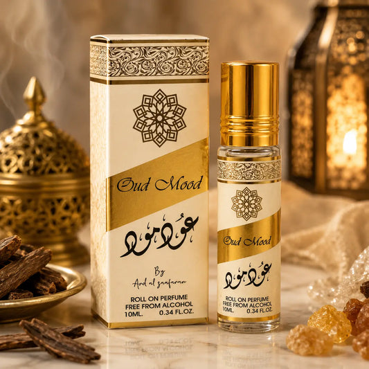 Huile de parfum concentrée Ard Al Zaafaran Oud Mood — 10 ml