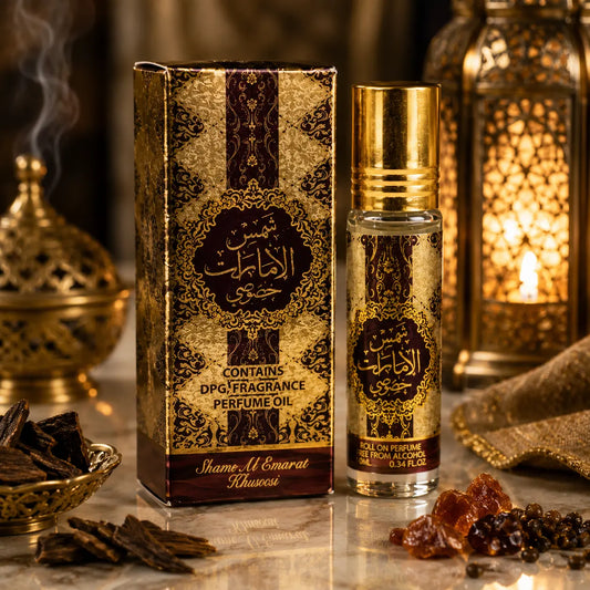 Huile de parfum concentrée Ard Al Zaafaran Shams Al Emarat Khususi — 10 ml