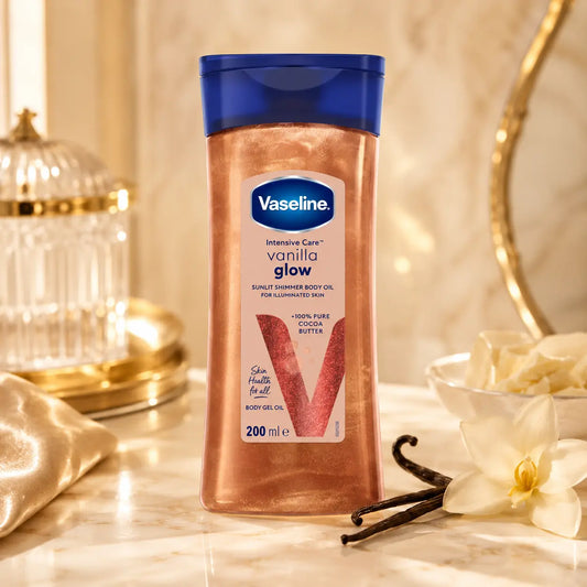 Huile pour le corps Vaseline Intensive Care Vanilla Glow — 200 ml