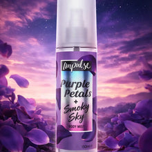 Charger l'image dans la galerie, Brume Parfumée Corps Impulse Purple Petals &amp; Smoky Sky — 150 ml