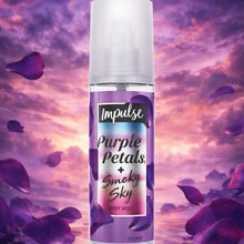 Charger l'image dans la galerie, Brume Parfumée Corps Impulse Purple Petals &amp; Smoky Sky — 150 ml