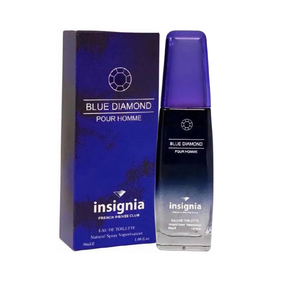 Insignia Blue Diamond  Pour Homme Eau de Toilette 30 Ml Insignia