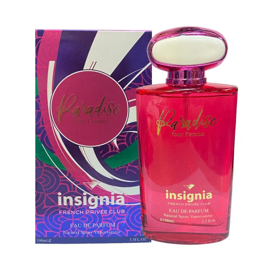 Insignia Paradise Pour Femme Eau de Parfum  100 Ml Insignia