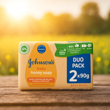 Charger l&#39;image dans la galerie, JOHNSON’S Baby — Savon au miel (Duo 2×90 g) BABY JOHNSONS
