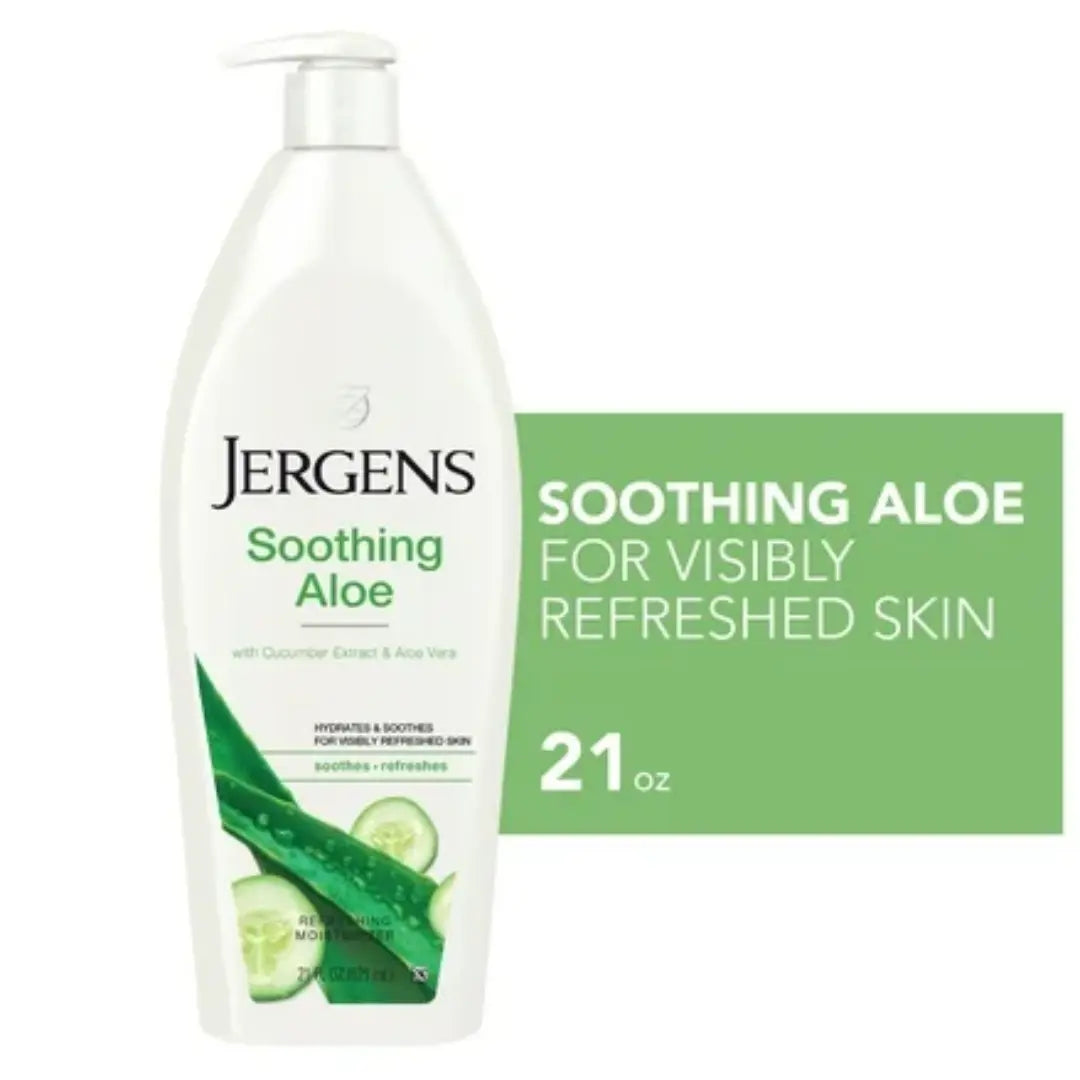 Jergens Soothing Aloe Lait Corporel Hydratant 621 ML JERGENS