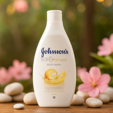 Charger l&#39;image dans la galerie, Johnson&#39;s Soft &amp; Pamper Gel douche Infusé d&#39;arômes d&#39;ananas et de lys 400 ml DOVE
