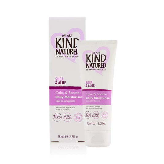 Kind Natured Shea Butter & Aloe Hydratant Quotidien Calme et Apaisant 75 ml We are kind Natured