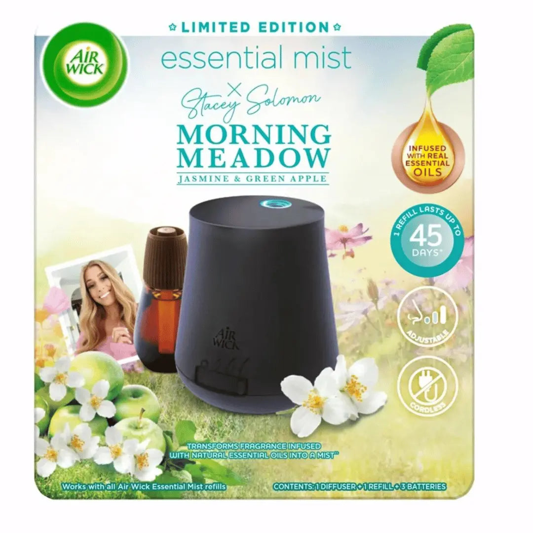 Kit désodorisant essentiel Air Wick Morning Meadow Stacey Solomon 20 ml AIR WICK