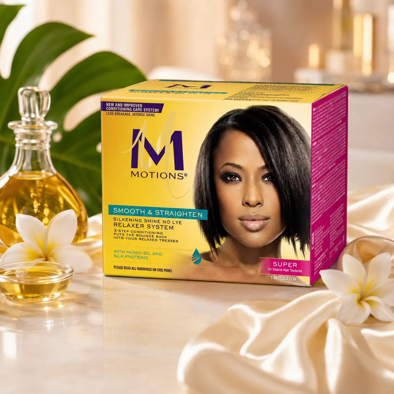 Kit de Défrisage Sans Soude Motions Smooth & Straighten