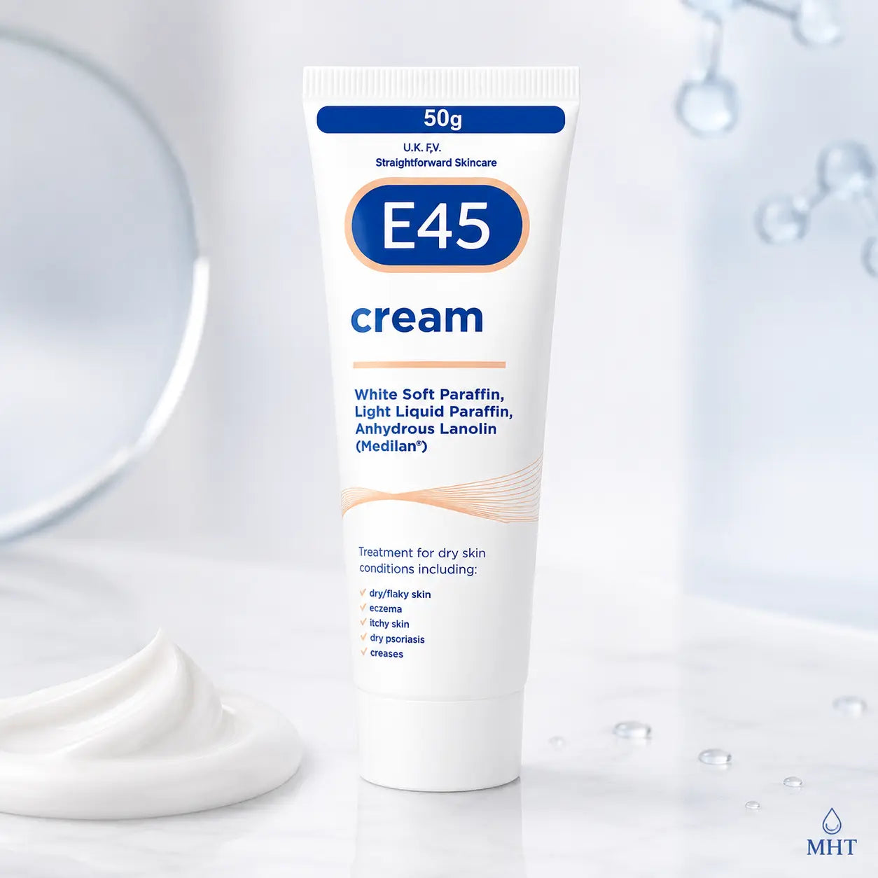 Crème Émolliente E45 Hydratante — 50 g