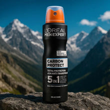 Charger l&#39;image dans la galerie, L&#39;Oréal Men Expert Carbon Protect Deodorant Spray, l&#39;anti-transpirant 5 en 1 250 ML L&#39;oreal
