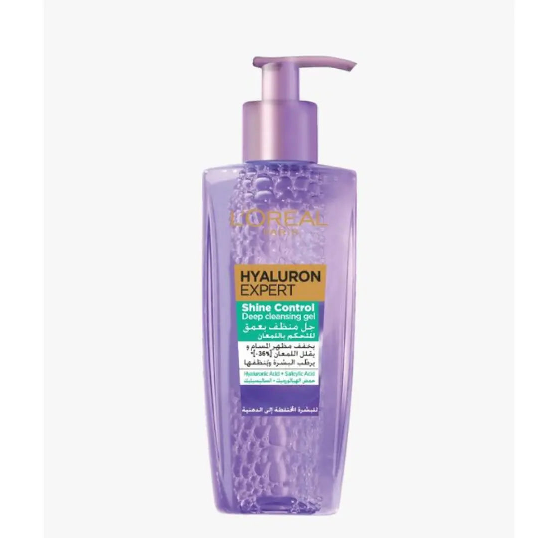 L’Oréal Paris Gel Nettoyant Visage Hyaluron Expert Pour Peaux Grasses- 200ml L’Oréal