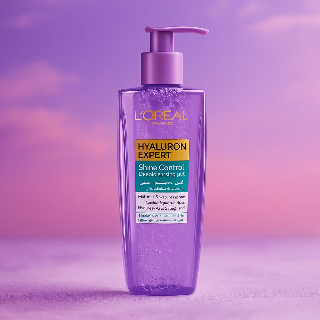 L’Oréal Paris Gel Nettoyant Visage Hyaluron Expert Pour Peaux Grasses- 200ml L’Oréal