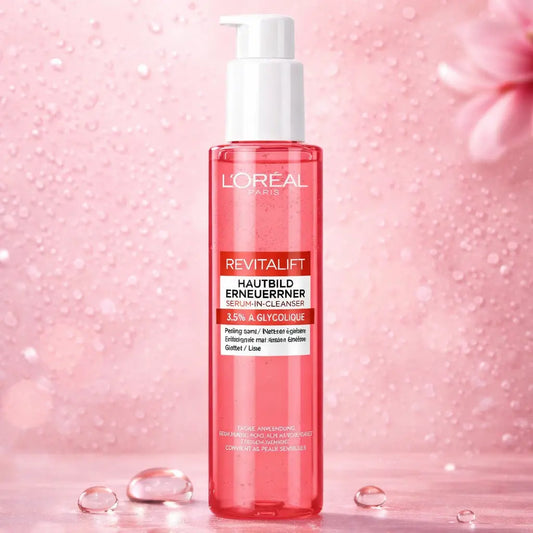 Nettoyant Exfoliant Éclat L'Oréal Revitalift Acide Glycolique 3,5 % — 150 ml