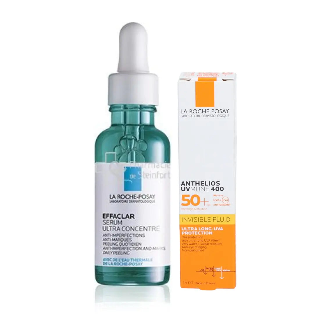 La Roche-Posay Effaclar Traitement contre l'acné à l'acide salicylique + Protection Solaire 15 ML LA ROCHE POSAY