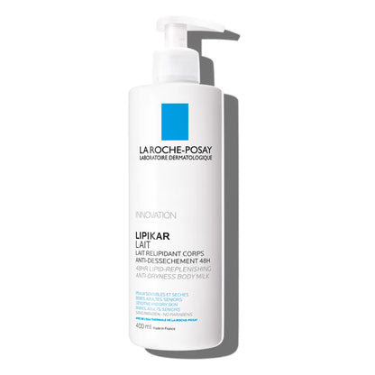 La Roche-Posay LIPIKAR Lait Relipidant Corps Anti Dessèchement 48H 400ml LA ROCHE POSAY