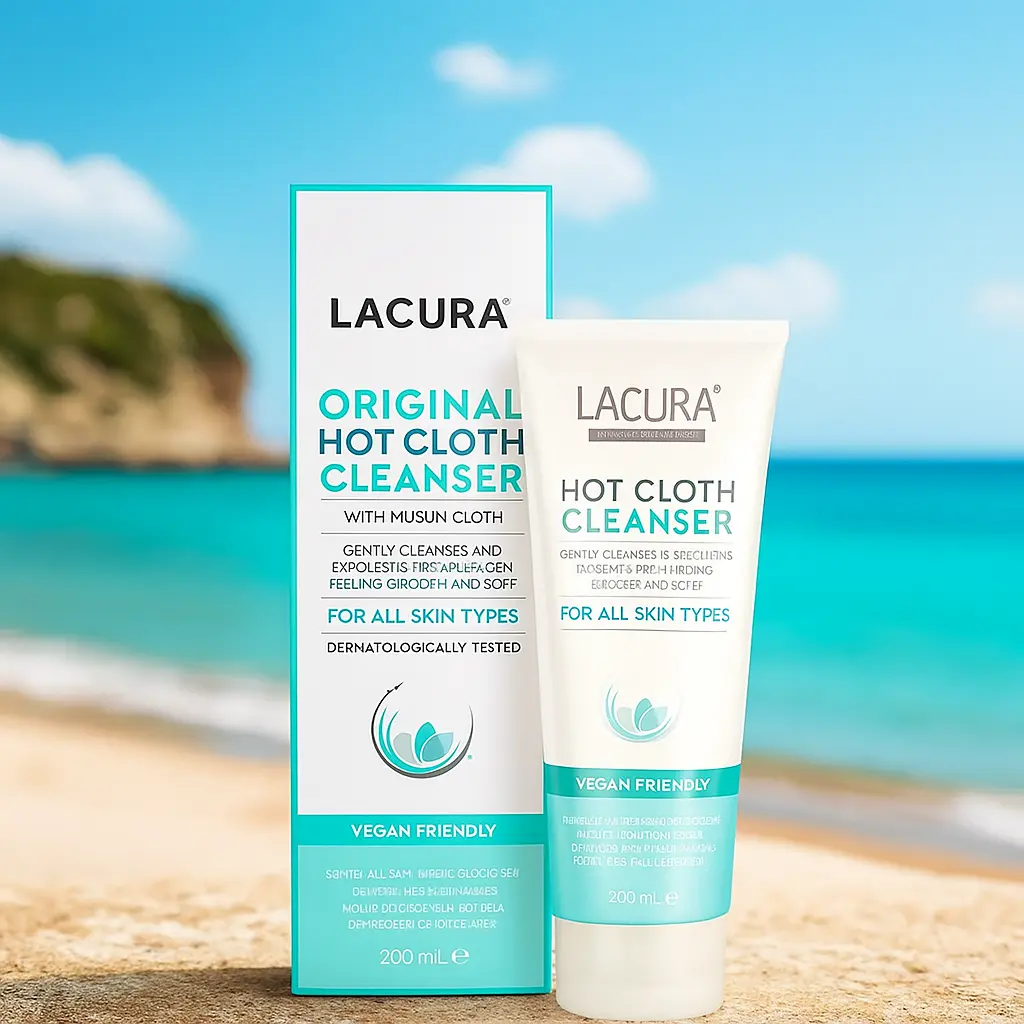 Lacura Original Nettoyant Lingette Chaude 200 ML LACURA