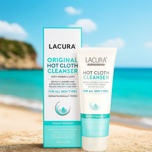 Lacura Original Nettoyant Lingette Chaude 200 ML LACURA