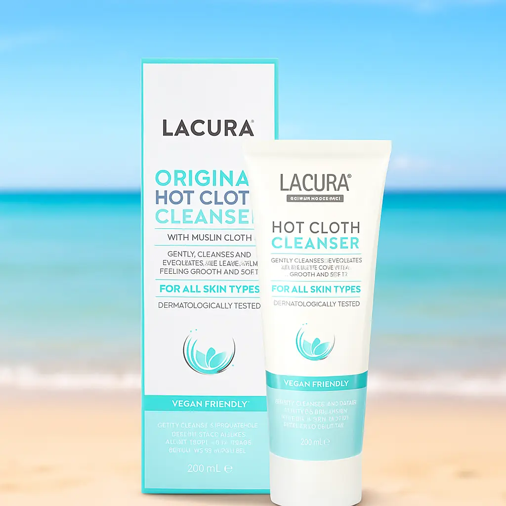 Lacura Original Nettoyant Lingette Chaude 200 ML LACURA