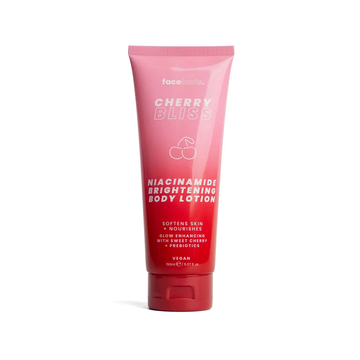 Lait Corps Illuminateur Face Facts Cherry Bliss — Niacinamide & Cerise — 150 ml