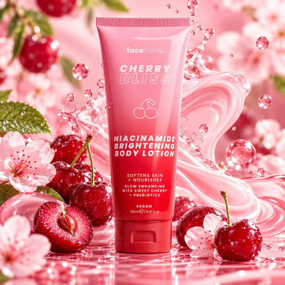 Lait Corps Illuminateur Face Facts Cherry Bliss — Niacinamide & Cerise — 150 ml