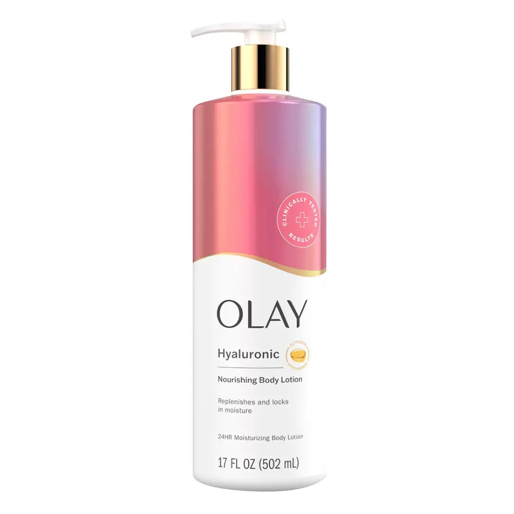 Lait Corps Nourrissant Olay Hyaluronic — Acide Hyaluronique & Vitamine B3 — 502 ml