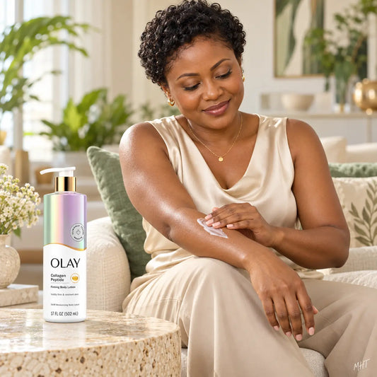 Lait Corps Raffermissant Olay Collagen Peptide Firming — Peptides & Vitamine B3 — 502 ml