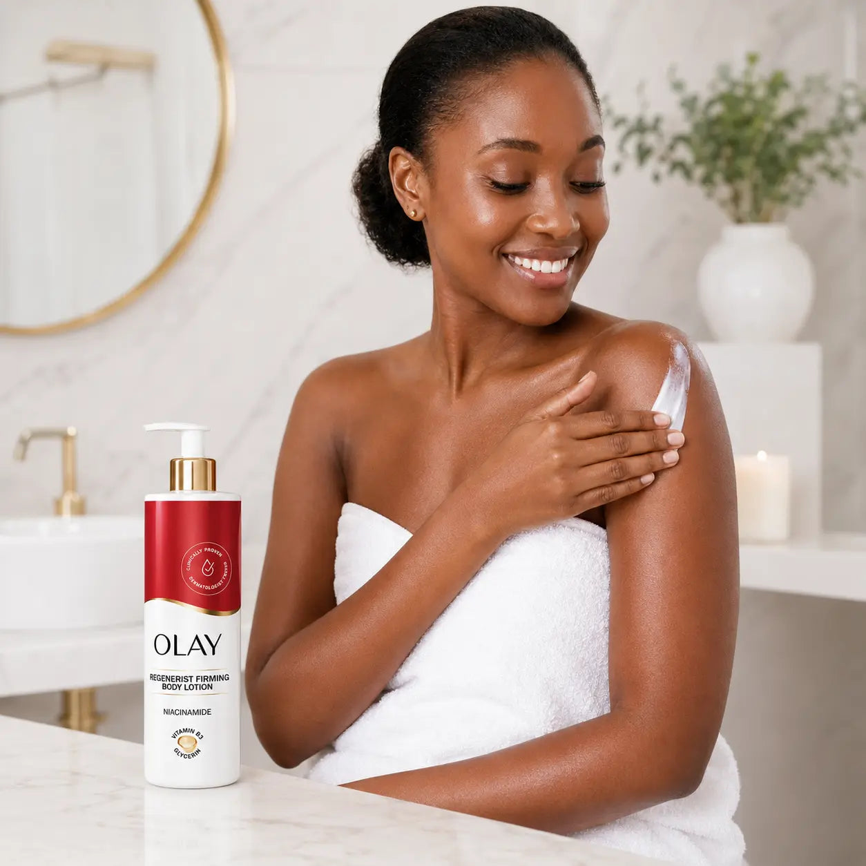 Lait Corps Raffermissant Olay Regenerist à la Niacinamide — Vitamine B3 & Glycérine