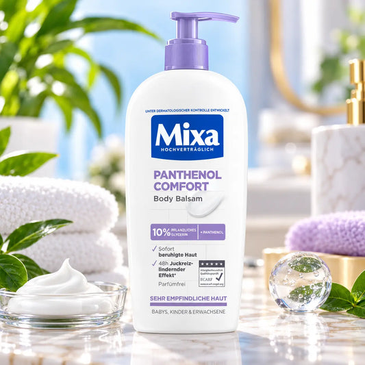 Lait Corps Réparateur Mixa Panthénol Comfort — 400 ml
