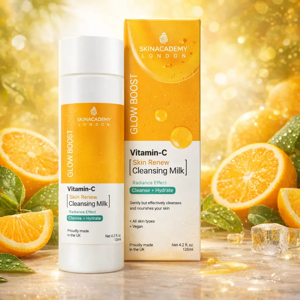 Lait Nettoyant Skin Academy Glow Boost Vitamine C — 125 ml