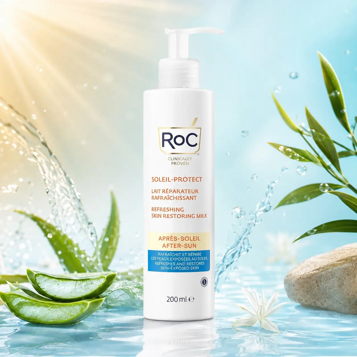 Lait Réparateur Après-Soleil RoC Soleil-Protect — 200 ml