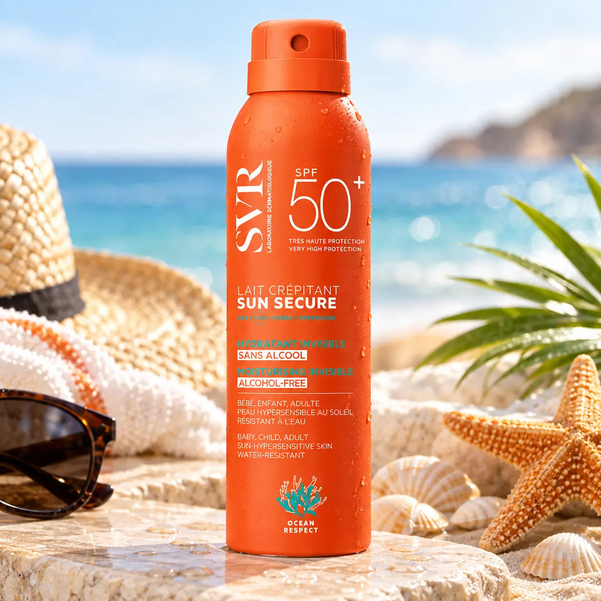 Lait Solaire Crépitant SVR Sun Secure SPF50+ — 200 ml
