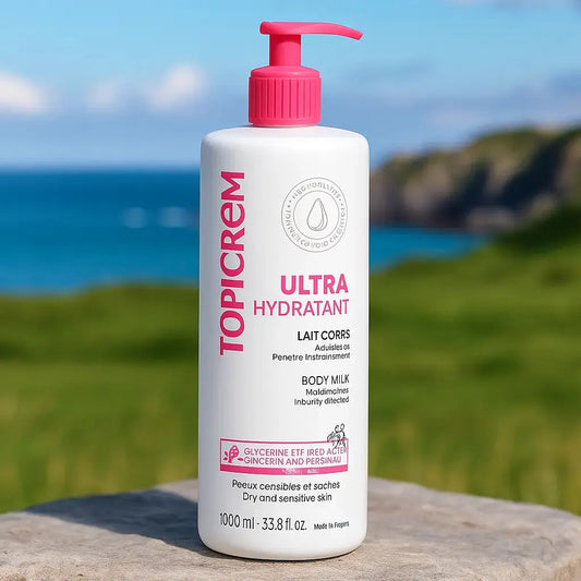 Lait corporel ultra-hydratant UH de TOPICREM 500 ML TOPICREM