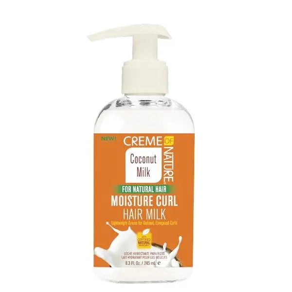 Lait hydratant pour boucles COCONUT MILK 245ml CREME OF NATURE