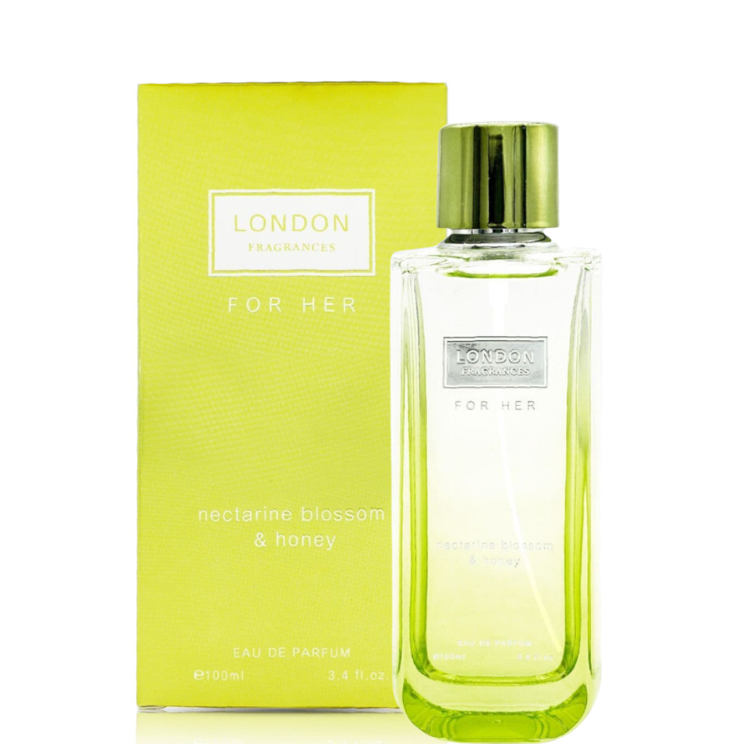 London Fragrances Pour Femme Nectarine Blossom & Honey Eau de Parfum 100 Ml LONDON FRAGRANCES