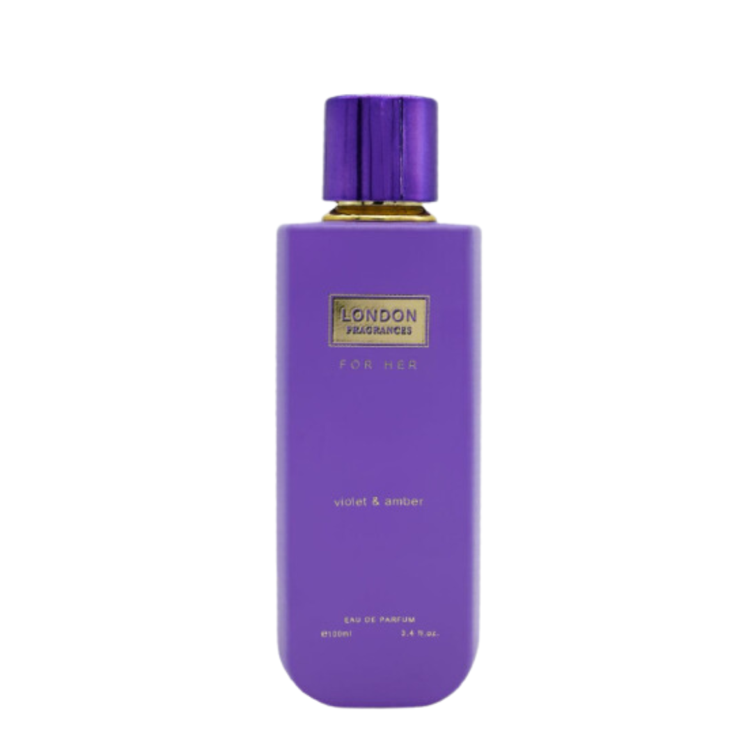 London Fragrances Pour Femme Violet & Amber Eau de Parfum 100 Ml LONDON FRAGRANCES