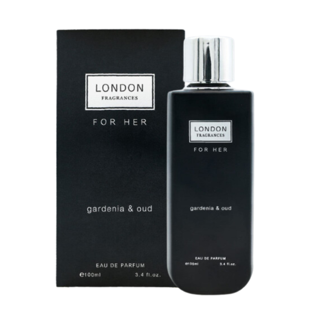 London Fragrances Pour femme Gardenia & Oud Eau de Parfum 100 Ml LONDON FRAGRANCES