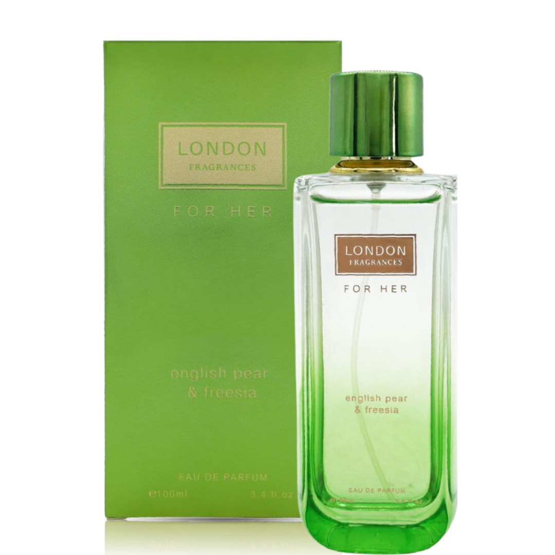 London Fragrances english Pear & freesia Eau de Parfum 100 Ml LONDON FRAGRANCES