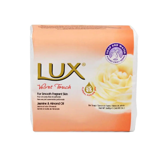 Lot de 3 savons Lux Velvet a l'Huile de jasmin et d'amande LUX