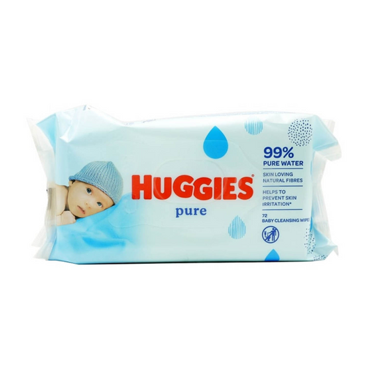 Lot de 72  Lingettes Huggies Pure HUGGIES