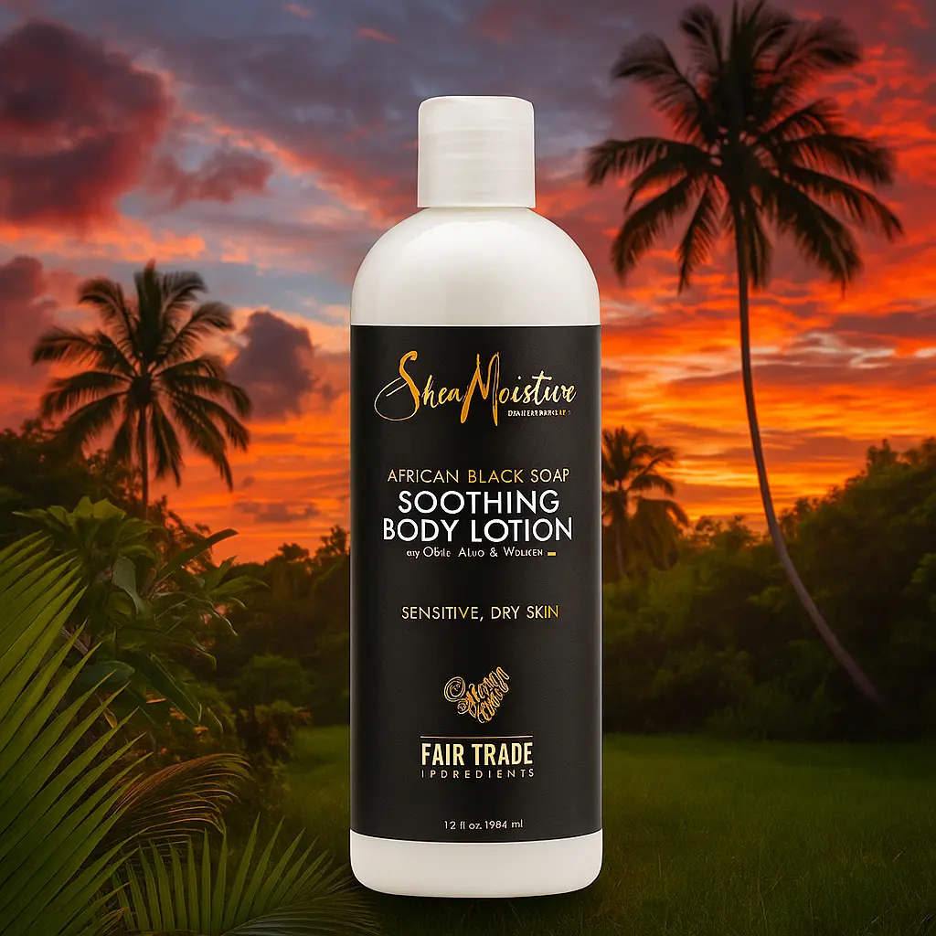 Lotion Pour Le Corps Shea Moisture African Black Soap 384 ml SHEA MOISTURE