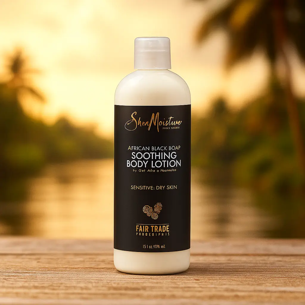 Lotion Pour Le Corps Shea Moisture African Black Soap 384 ml SHEA MOISTURE