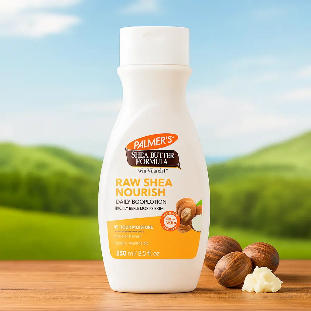 Lotion corporelle quotidienne nourrissante au karité brut de Palmer's 250 ml PALMER'S
