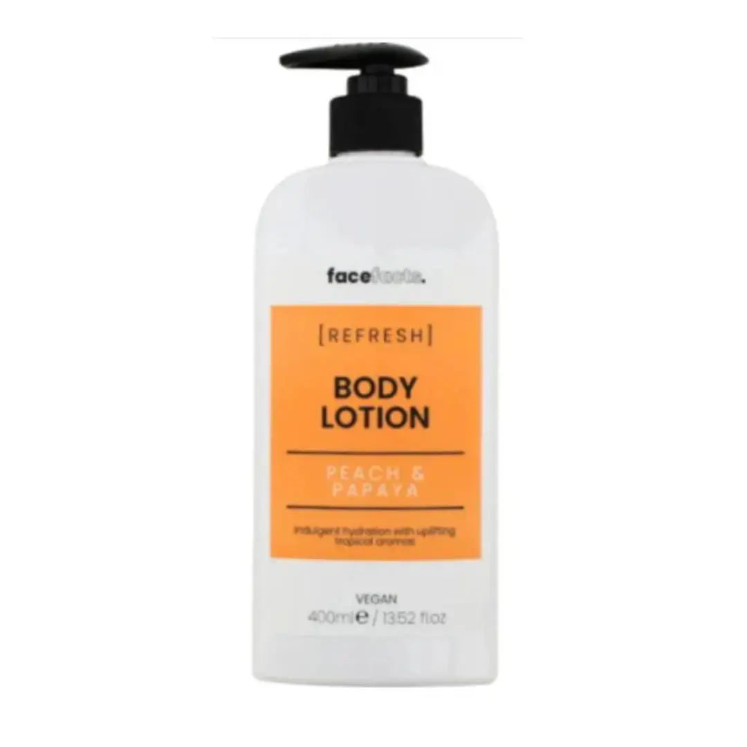 Lotion pour le corps Refresh Pêche et Papaye 400 ml Face Facts